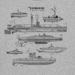 Aardvarks of Anarchy - T-shirt, submarines, grey melange - Afbeelding 2