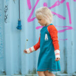 Alba of Denmark - Sissel Highschool dress, ceylon yellow (3-16j) - Afbeelding 2