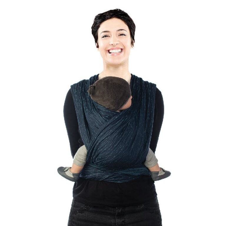 babylonia-carriers-bb-slen-waterfall-blue.jpg Babylonia Baby Carriers - BB-SLEN Waterfall Blue (Limited Edition) 4,90 m - Afbeelding 1