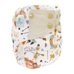 Blümchen - Organic all-in-one onesize snap, mama bear - Afbeelding 2