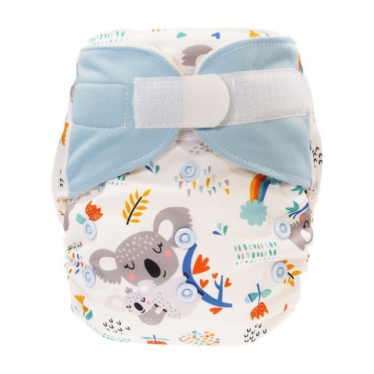 blumchen-aio-organic-cotton-os-velcro-koala-love.jpg Blümchen - Organic all-in-one onesize hook and loop, koala love - Afbeelding 1