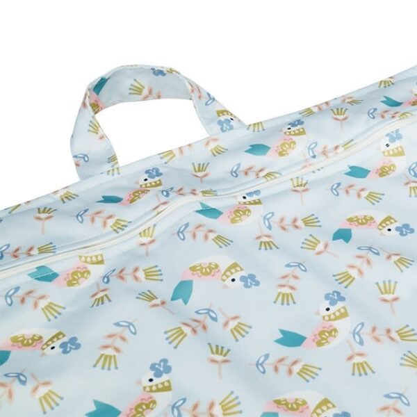 blumchen-hanging-pail-sweetbirds.jpg Blümchen - Waterproof hanging pail recycled PES, Sweet bird - Afbeelding 1