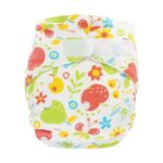 Blümchen - Onesize slimfit Kuschel diaper velcro, fruits