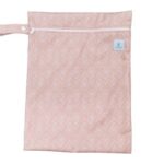 Blümchen - Waterproof nappy bag PUL, Floral Rosewood