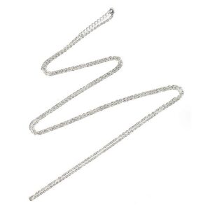 Bola - ketting, verzilverd