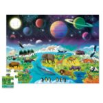 Crocodile Creek - Above & below puzzle, Earth & Space - Afbeelding 2