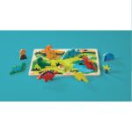 Crocodile Creek - Wood puzzle, dinosaurs - Afbeelding 2