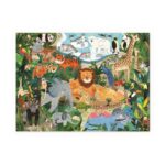 Crocodile Creek - House puzzle, Zoo, 24 pcs - Afbeelding 2