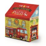 Crocodile Creek - House puzzle, Fire House, 24 pcs