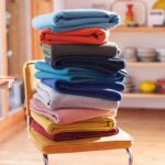 Disana - Boiled wool blanket S, 100x135cm, lagoon - Afbeelding 2