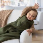 Disana - Woollen baby blanket, 80x100cm, Caramel - Afbeelding 2