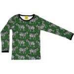 Duns Sweden - Long sleeve top, fruits dark teal/moss green (3-16j)