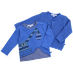 Enfant Terrible - shirt, blauw, kraan (0-2j) - Afbeelding 2