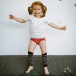 Iobio - Girl panties fine rib GOTS, red melange (3-8j) - Afbeelding 2