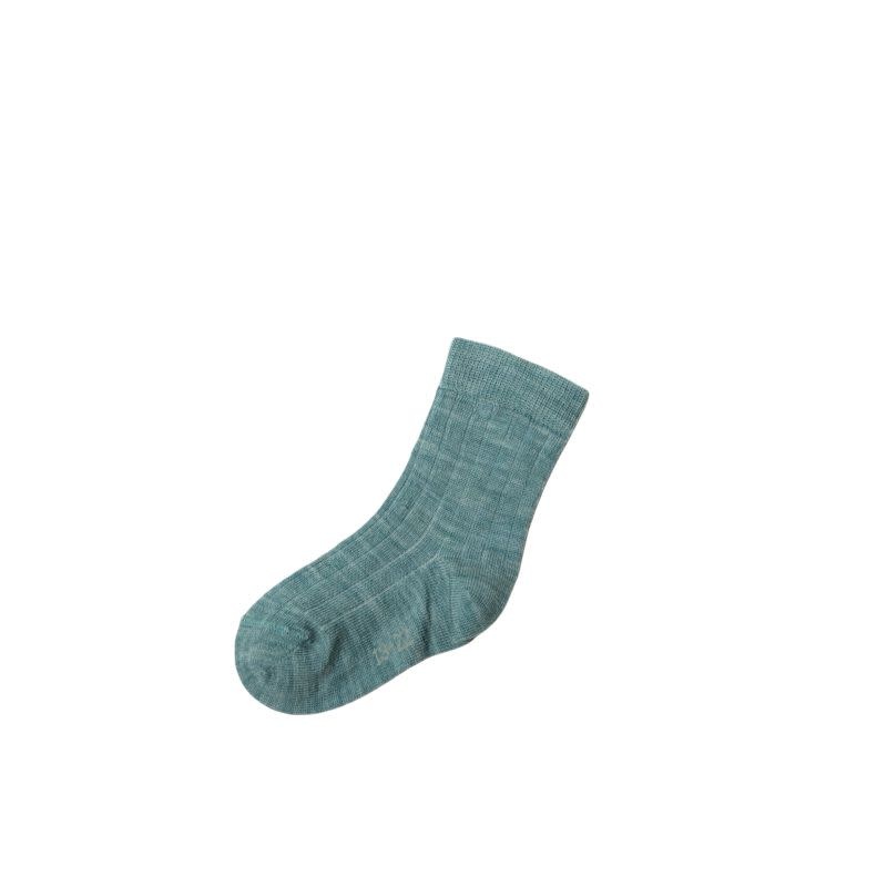 joha-wool-rib-socks-aqua-melange-5008-20-65119-1.jpg Joha - Wool rib socks, aqua melange - Afbeelding 1