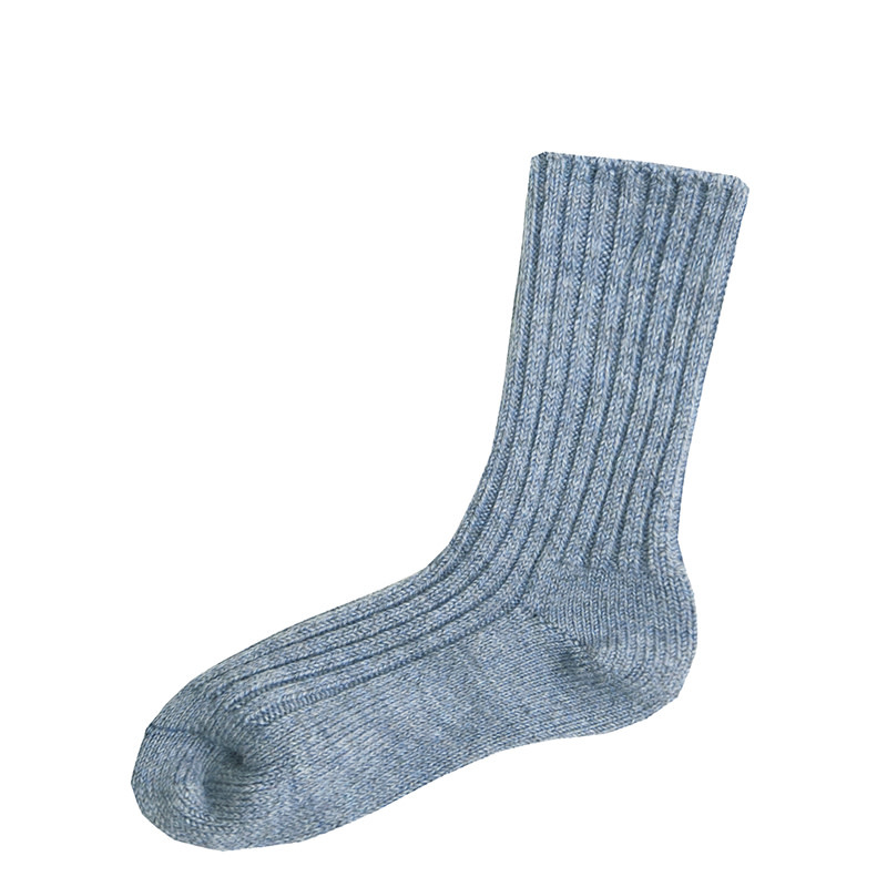 joha-wool-socks-blue-melange-5006-8-60019-3-16j.jpg Joha - Wool socks, blue melange (3-16j) - Afbeelding 1