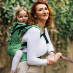 LennyLamb - LennyPreschool Carrier, Enchanted nook - Evergreen