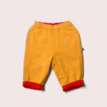 Little Green Radicals - Reversible trousers, Gold day after day (0-2j)
