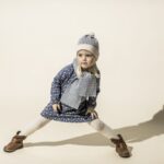 Lily Balou - Isolde Dress jacquard, raindrops (0-2j) - Afbeelding 2