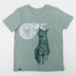 Lion of Leisure - T-shirt, Cat, Aloe green (3-16j) - Afbeelding 2