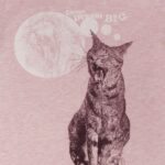 Lion of Leisure - T-shirt, cat, pink/cream melange - Afbeelding 2