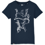 Lion of Leisure - T-shirt, lemurs, French navy