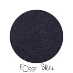 ManyMonths - Hooded Zip Cardigan with side pockets, Foggy Black (3-16j)