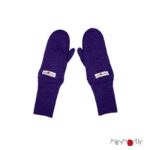 ManyMonths - Long Cuff Mittens, Acai Berry