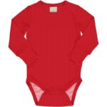 Maxomorra - Body LS Solid RUBY (0-2j)
