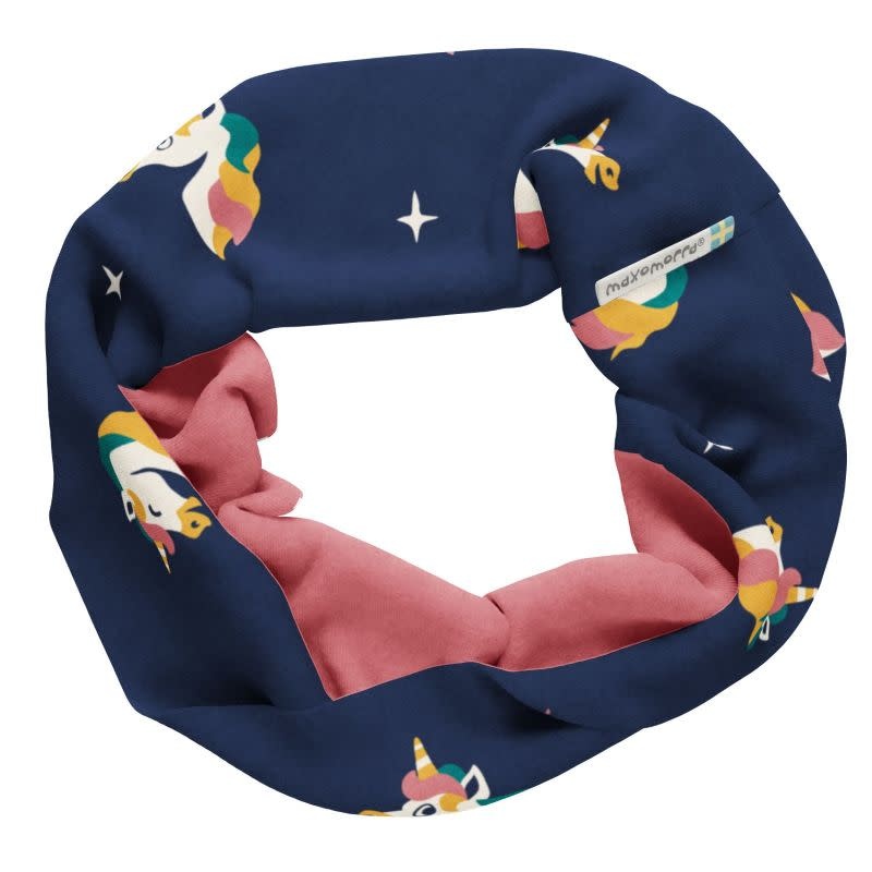 maxomorra-scarf-tube-lined-unicorn.jpg Maxomorra - scarf tube lined, unicorn - Afbeelding 1