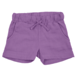 Maxomorra - shorts, muslin, purple