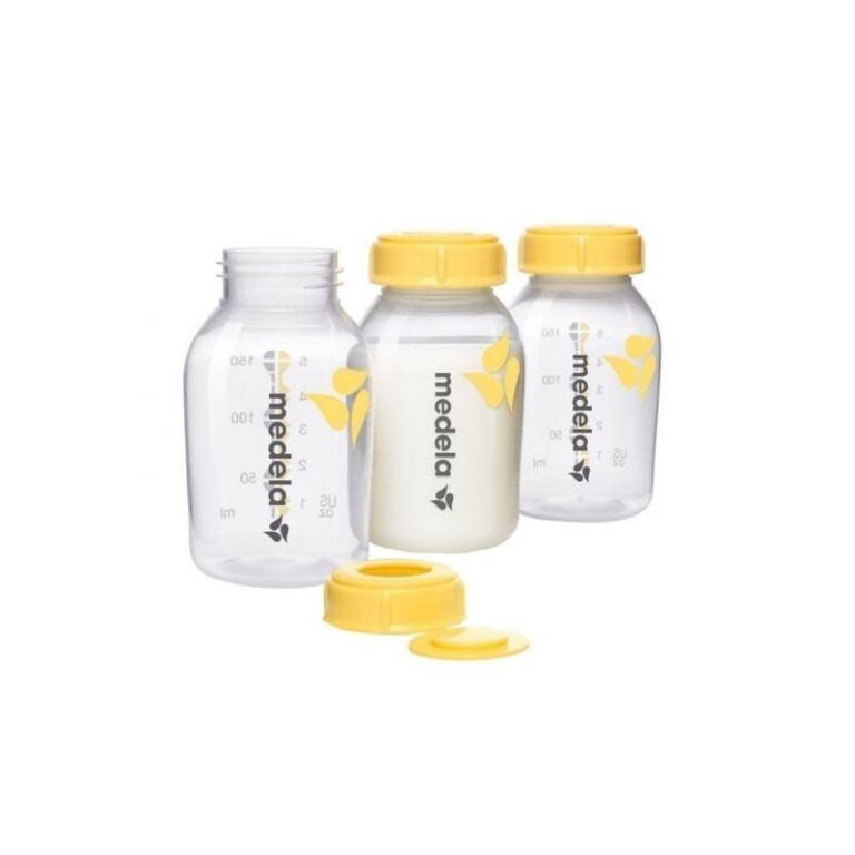 medela-flesjes-set-van-3.jpg Medela - moedermelkflesjes, 150 ml, 3 stuks - Afbeelding 1