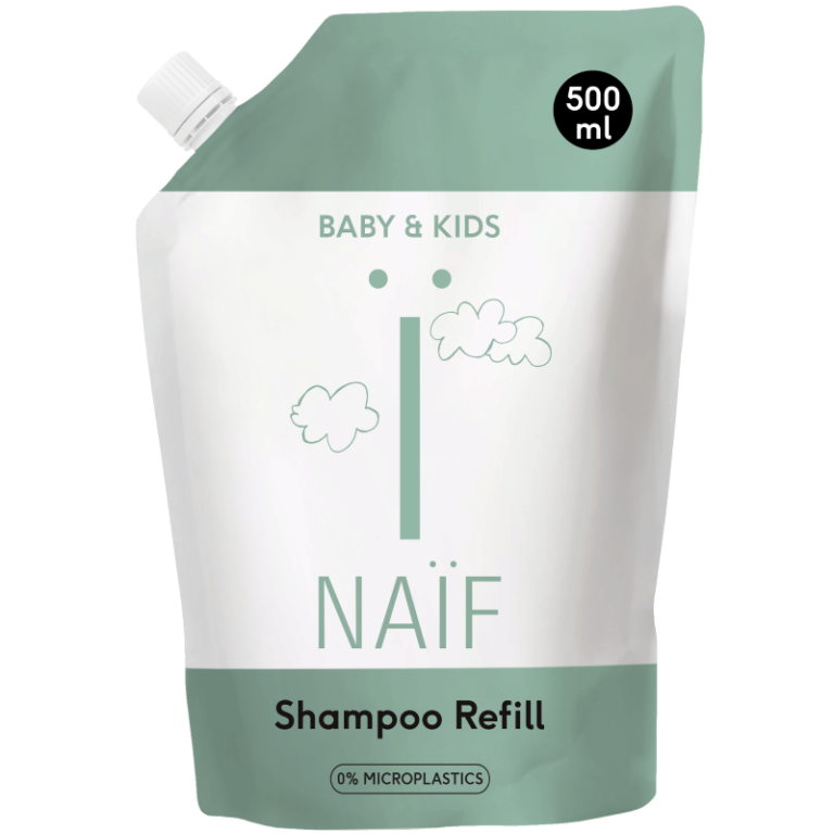 naif-shampoo-refill.png Naïf - Baby & kids shampoo refill, 500ml - Afbeelding 1