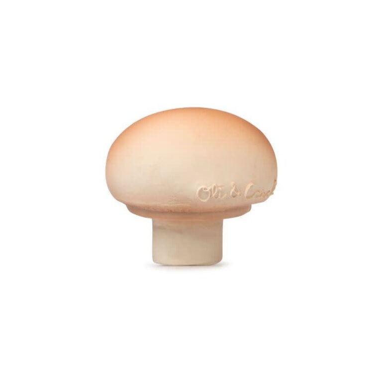 oli-carol-teether-bath-toy-manolo-the-mushroom3.jpg Oli & Carol - Natural rubber teether & bath toy, Manolo The Mushroom - Afbeelding 1