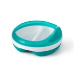 Oxo tot - Divided Feeding Dish with removable ring, teal - Afbeelding 2