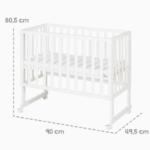 Roba Kids - Wieg 3in1 met matras - Afbeelding 5