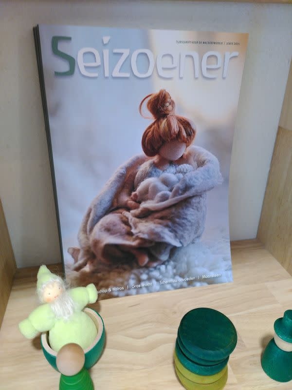 seizoener-lente-2025.jpg Seizoener - Tijdschrift voor de Waldorfwereld, Lente 2025 - Afbeelding 1