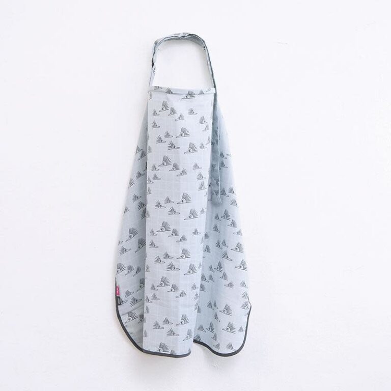 simply-good-muslin-nursing-cover-85x70cm-grijs-ege.jpg Simply Good - muslin nursing cover, 85x70cm, grijs, egeltjes - Afbeelding 1