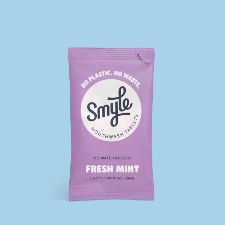 smyle-mondwater-tabletten-refill.jpg Smyle - Mouthwash tablets (fluoride) navulling, fresh mint - Afbeelding 1