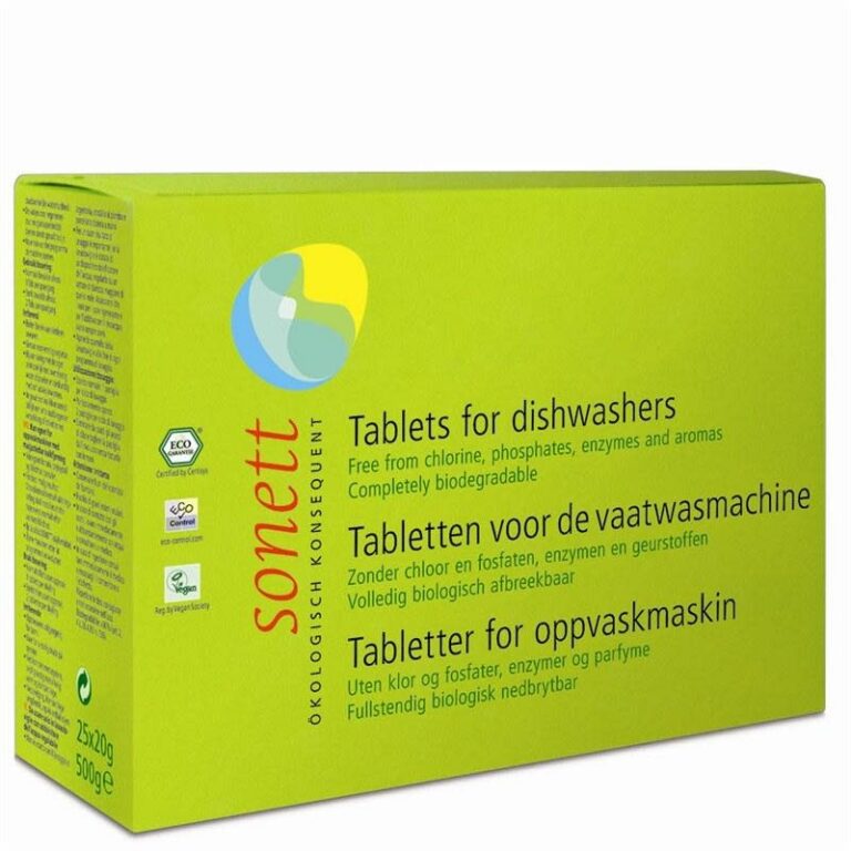 sonett-vaatwastabletten-25stuks.jpg Sonett - Tabletten voor vaatwasmachine, 25 stuks - Afbeelding 1