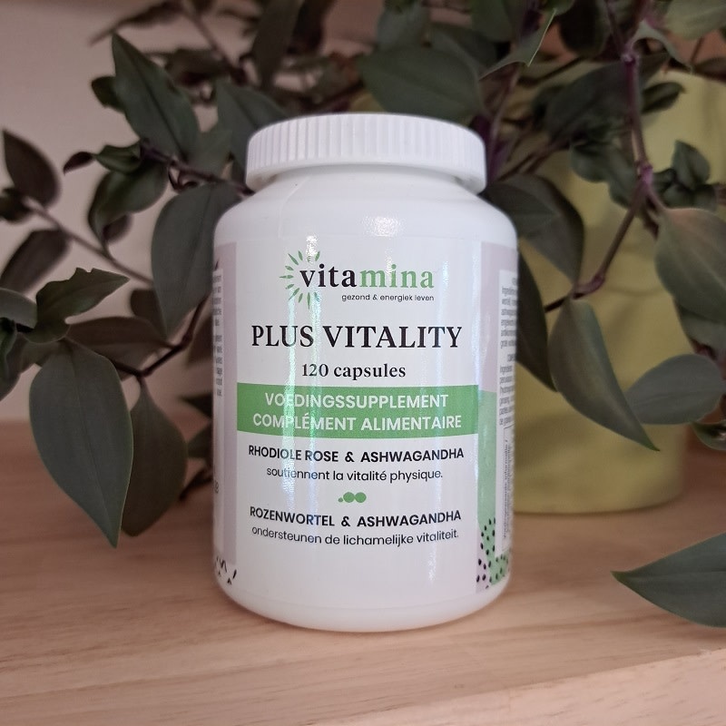 vitamina-plus-vitality-120caps.jpg Vitamina - Plus Vitality, 120 capsules - Afbeelding 1