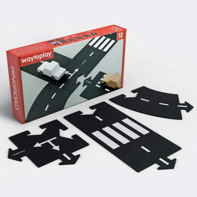 waytoplay-ringroad.jpg Waytoplay - Ringroad, small flexible toy road - Afbeelding 1