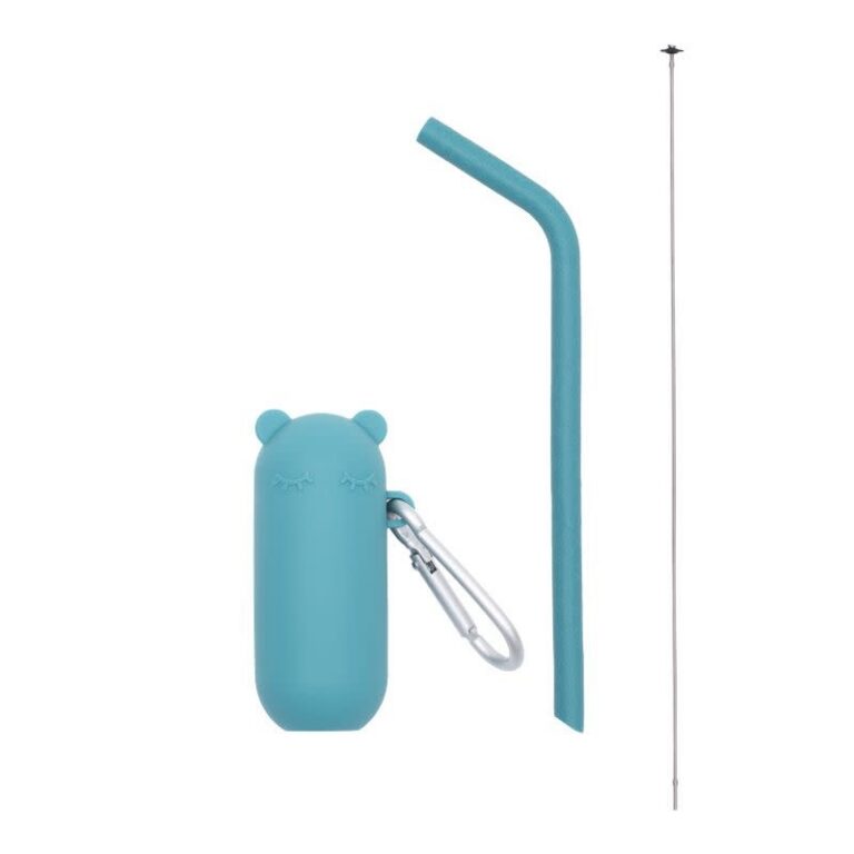 wmbt-keepie-blue-dusk3.jpg We Might Be Tiny - Keepies + straw set, silicone, blue dusk - Afbeelding 1
