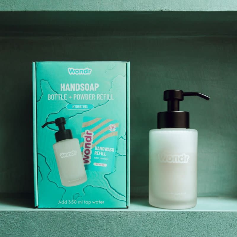 wondr-handsoap-bundle-soft-cotton.jpg Wondr - Handsoap bundle, Soft cotton - Afbeelding 1