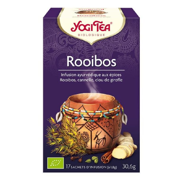yogi-tea-rooibos-builtjes.jpg Yogi Tea - Rooibos, 17 zakjes - Afbeelding 1