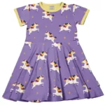 Maxomorra - circle dress, ss, unicorn