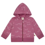 Loud+Proud - Hoodie, met print, grape