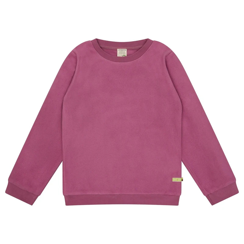 Loud+Proud - Sweater, katoenfleece, grape Loud+Proud - Sweater, katoenfleece, grape - Afbeelding 1