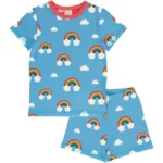Maxomorra - Pyjama set SS, rainbow