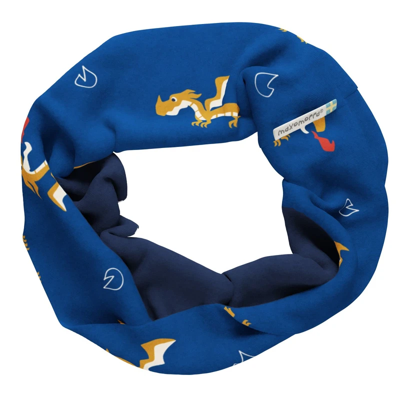 Maxomorra - scarf tube lined, dragon Maxomorra - scarf tube lined, dragon - Afbeelding 1